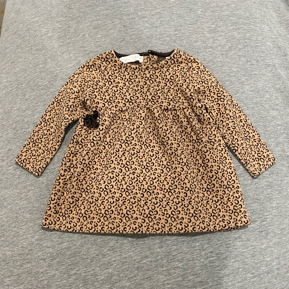 Zara baby girl leopard dress